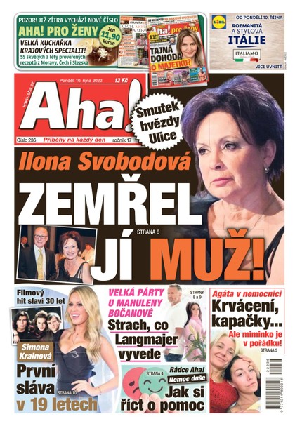 E-magazín Aha! - 10.10.2022 - CZECH NEWS CENTER a. s.