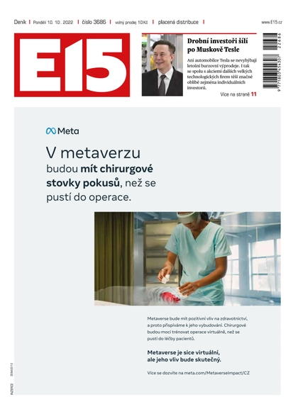 E-magazín E15 - 10.10.2022 - CZECH NEWS CENTER a. s.