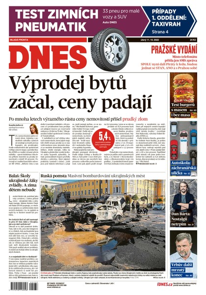 E-magazín MF DNES - 11.10.2022 - MAFRA, a.s.