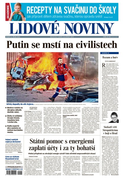 E-magazín LN - 11.10.2022 - MAFRA, a.s.