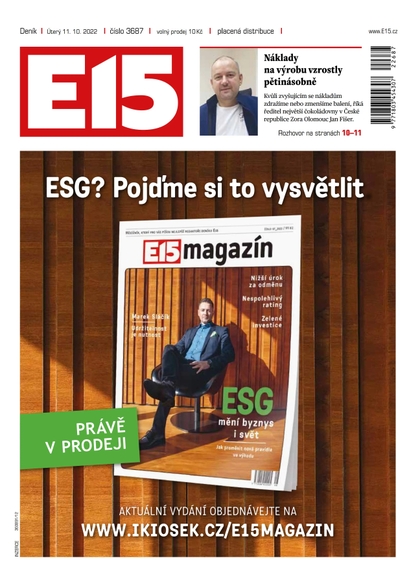 E-magazín E15 - 11.10.2022 - CZECH NEWS CENTER a. s.