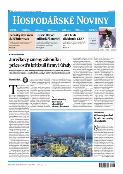 E-magazín HN 198 - 12.10.2022 - Economia, a.s.