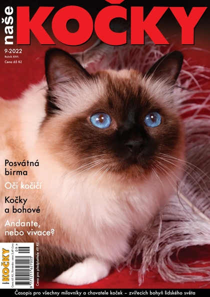 E-magazín Naše kočky, 09-2022 - Nakladatelství Minerva CZ, s. r. o.