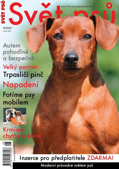 E-magazín Svět psů, 08-2022 - Nakladatelství Minerva CZ, s. r. o.