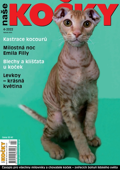 E-magazín Naše kočky, 04-2022 - Nakladatelství Minerva CZ, s. r. o.