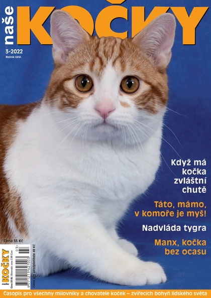 E-magazín Naše kočky, 03-2022 - Nakladatelství Minerva CZ, s. r. o.