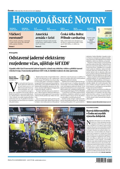 E-magazín HN 199 - 13.10.2022  - Economia, a.s.