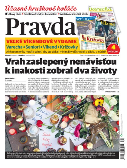 E-magazín Denník Pravda 14. 10. 2022 - OUR MEDIA SR a. s.