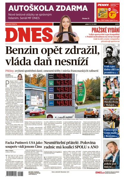 E-magazín MF DNES - 14.10.2022 - MAFRA, a.s.