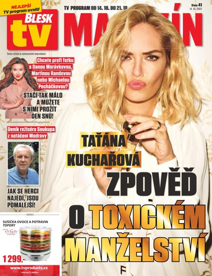 E-magazín Příloha BLESK s TV magazínem - 14.10.2022 - CZECH NEWS CENTER a. s.