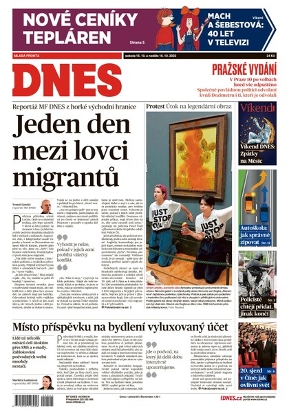 E-magazín MF DNES - 15.10.2022 - MAFRA, a.s.