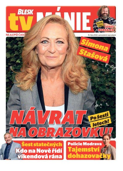 E-magazín BLESK Tv manie - 15.10.2022 - CZECH NEWS CENTER a. s.