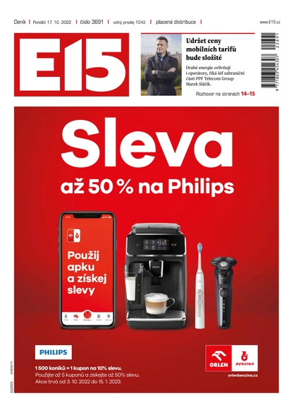 E-magazín E15 - 17.10.2022 - CZECH NEWS CENTER a. s.