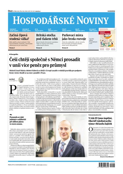 E-magazín HN 202 - 18.10.2022 - Economia, a.s.