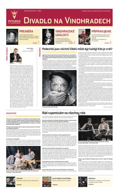 E-magazín HN 204 - 20.10.2022 Divadlo na Vinohradech - Economia, a.s.