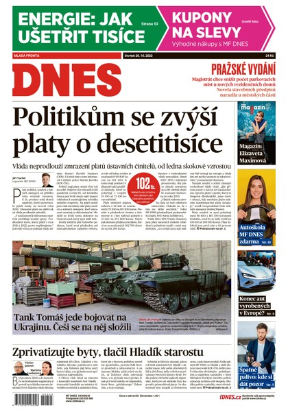E-magazín MF DNES - 20.10.2022 - MAFRA, a.s.