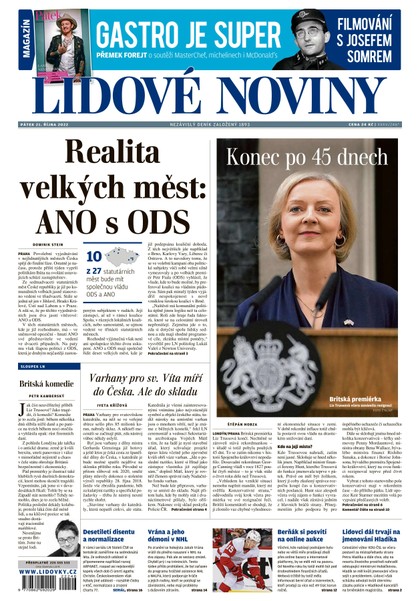 E-magazín LN - 21.10.2022 - MAFRA, a.s.