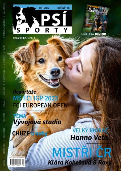 E-magazín Psí sporty 5/2022 - Jakub Štýbr