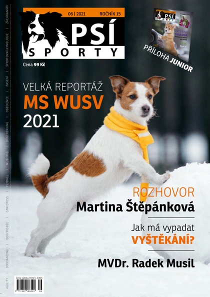 E-magazín Psí sporty 6/2021 - Jakub Štýbr