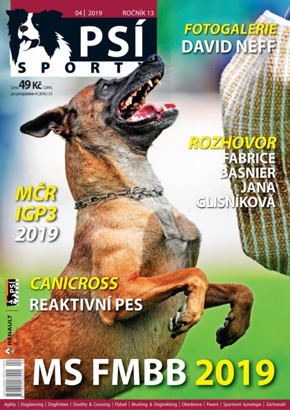 E-magazín Psí sporty 4/2019 - Jakub Štýbr