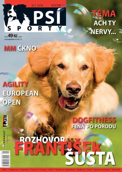 E-magazín Psí sporty 5/2018 - Jakub Štýbr