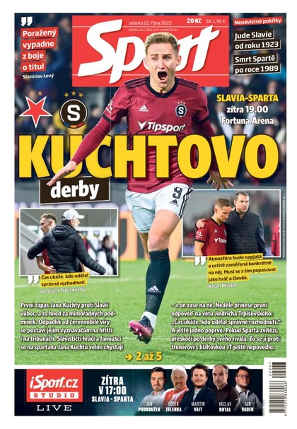 E-magazín Sport - 22.10.2022 - CZECH NEWS CENTER a. s.