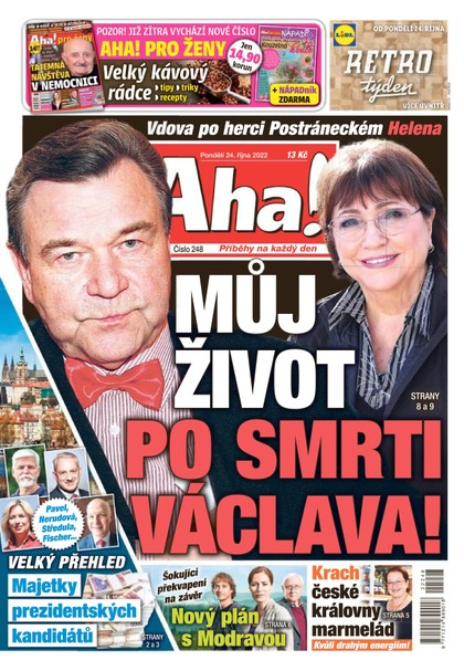 E-magazín Aha! - 24.10.2022 - CZECH NEWS CENTER a. s.