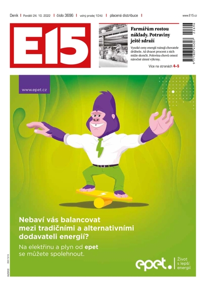 E-magazín E15 - 24.10.2022 - CZECH NEWS CENTER a. s.