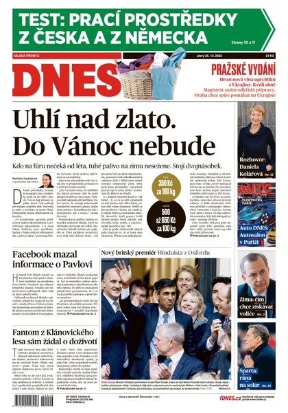 E-magazín MF DNES - 25.10.2022 - MAFRA, a.s.