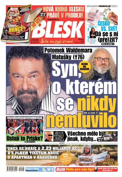 E-magazín BLESK - 25.10.2022 - CZECH NEWS CENTER a. s.