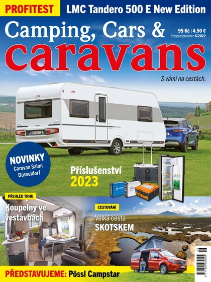 E-magazín Camping, Cars & Caravans 6/2022 - EEZY Publishing