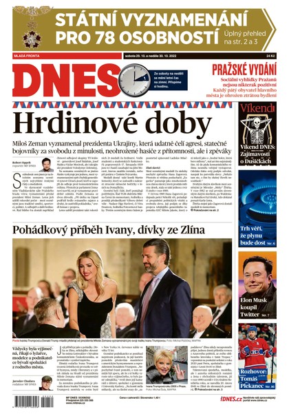 E-magazín MF DNES - 29.10.2022 - MAFRA, a.s.
