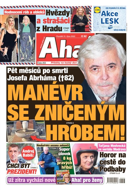 E-magazín Aha! - 31.10.2022 - CZECH NEWS CENTER a. s.