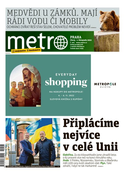 E-magazín METRO - 1.11.2022 - MAFRA, a.s.