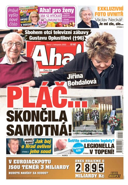E-magazín Aha! - 1.11.2022 - CZECH NEWS CENTER a. s.