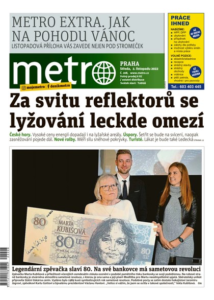 E-magazín METRO - 2.11.2022 - MAFRA, a.s.
