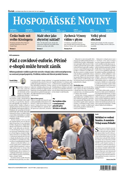 E-magazín HN 213 - 3.11.2022 - Economia, a.s.