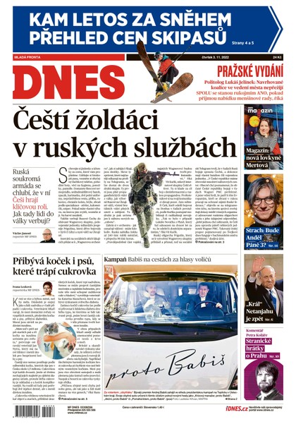 E-magazín MF DNES - 3.11.2022 - MAFRA, a.s.