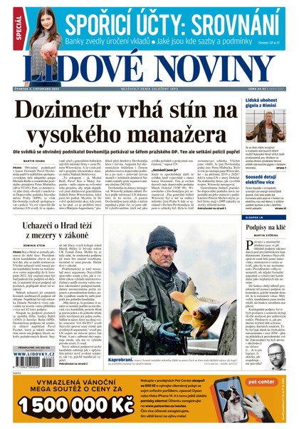 E-magazín LN - 3.11.2022 - MAFRA, a.s.