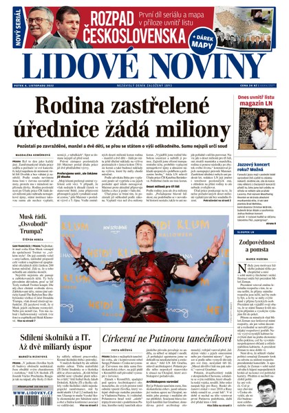 E-magazín LN - 4.11.2022 - MAFRA, a.s.