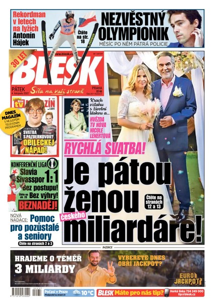 E-magazín BLESK - 4.11.2022 - CZECH NEWS CENTER a. s.