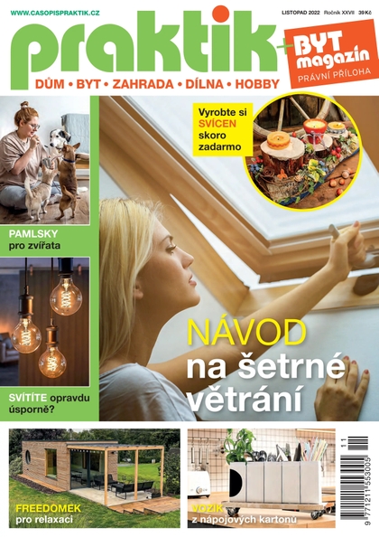 E-magazín PRAKTIK & příloha Byt magazín 11/2022 - Pražská vydavatelská společnost