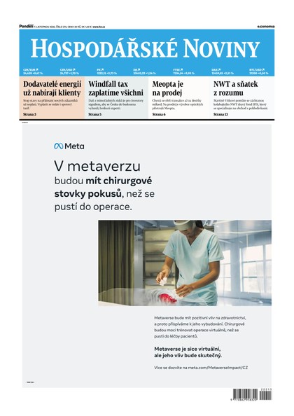E-magazín HN 215 - 7.11.2022 - Economia, a.s.