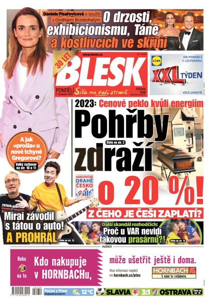 E-magazín BLESK - 7.11.2022 - CZECH NEWS CENTER a. s.