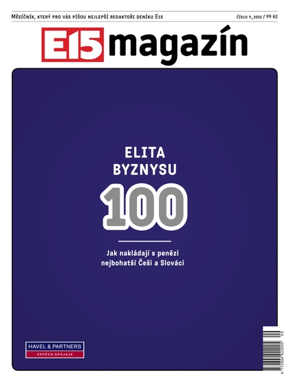 E-magazín E15 - magazín - 09/2022 - CZECH NEWS CENTER a. s.