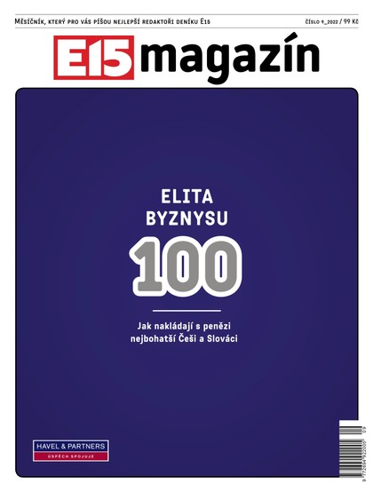 E-magazín E15 - magazín - 09/2022 - CZECH NEWS CENTER a. s.