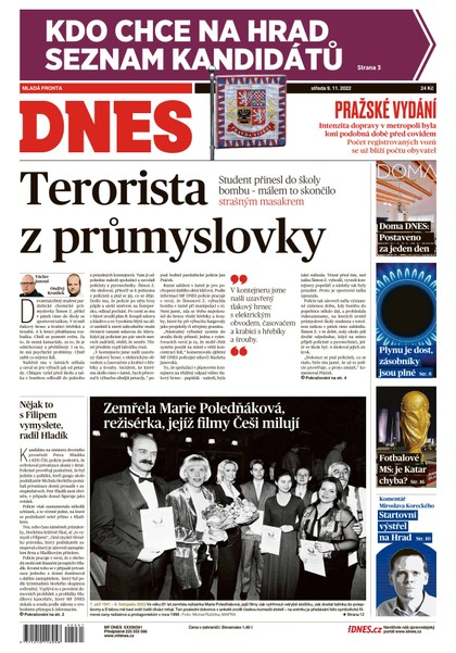 E-magazín MF DNES - 9.11.2022 - MAFRA, a.s.