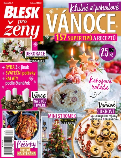E-magazín Speciály - BLESK pro ženy Vánoce 2022 - CZECH NEWS CENTER a. s.