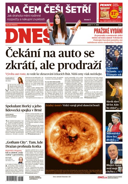 E-magazín MF DNES - 11.11.2022 - MAFRA, a.s.