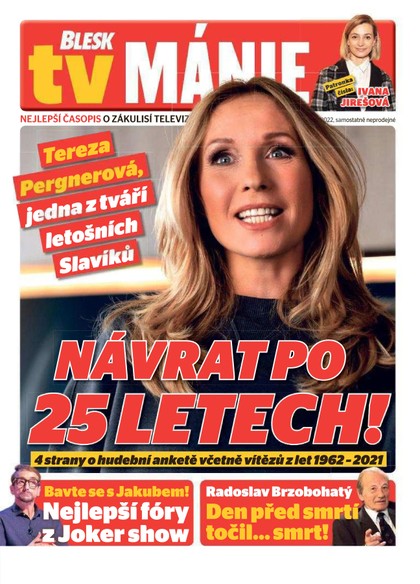 E-magazín BLESK Tv manie - 12.11.2022 - CZECH NEWS CENTER a. s.